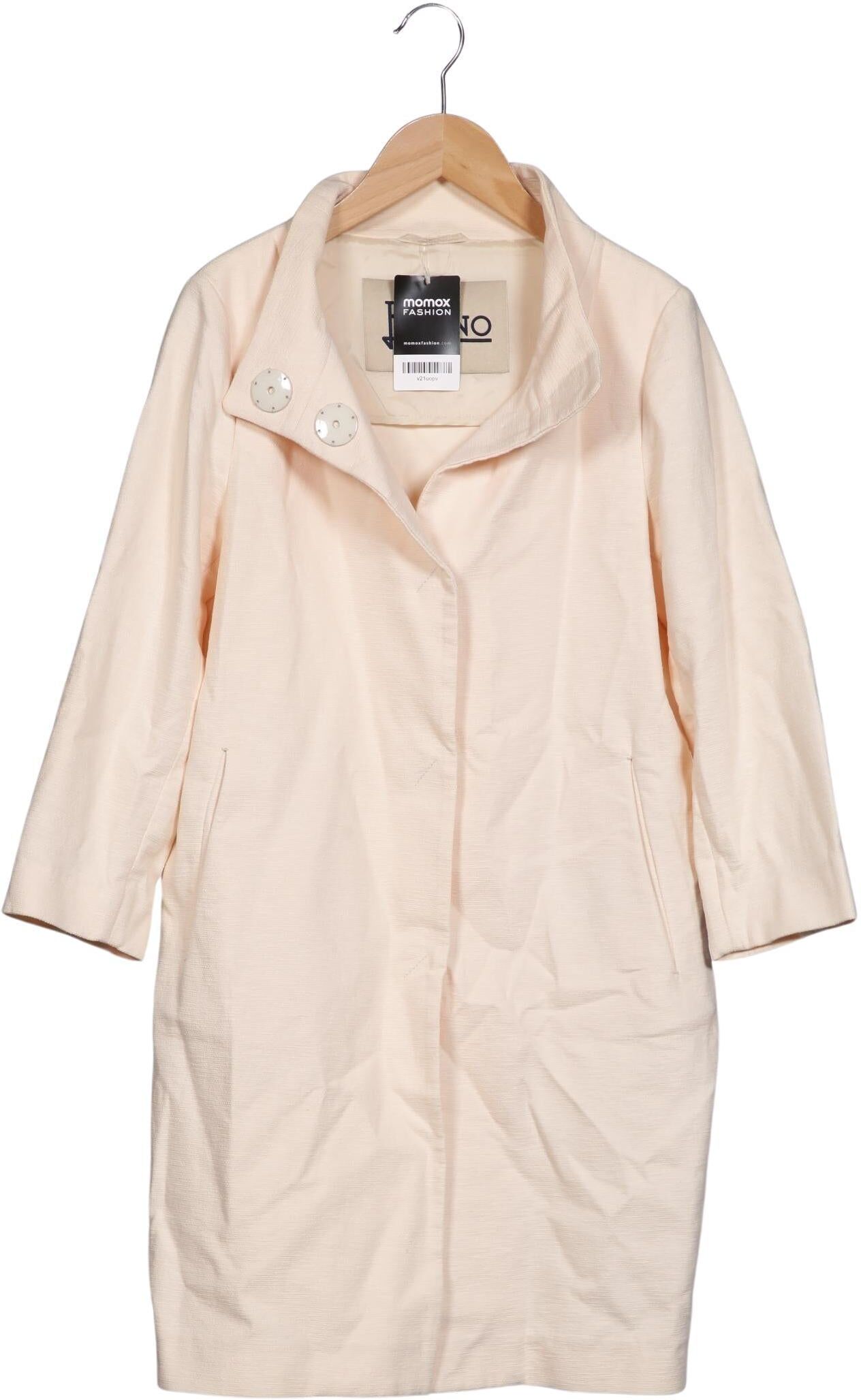 Herno Damen Mantel, Beige, Gr. EU 36 (IT 42), Baumwolle / Viskose / Synthetik - Second Hand