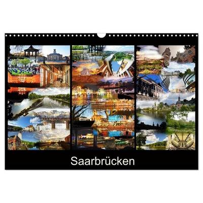 Saarbrücken (Wandkalender 2027 DIN A3 quer), CALVENDO Monatskalender