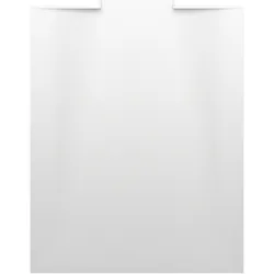 LAUFEN NIA Duschwanne, 1000x800x30mm, Marbond, rechteckig, Bodeneinbau, Ablauf in Wand, H2100320000001, Farbe: Weiß