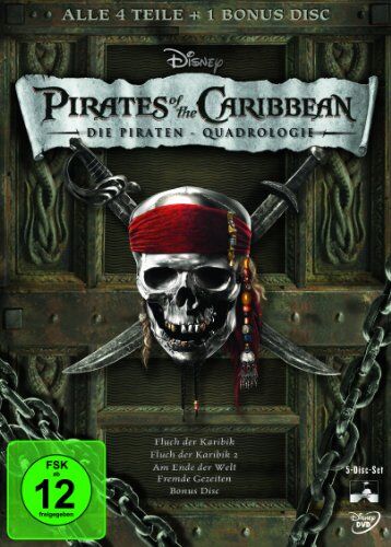 Gore Verbinski - Pirates of the Caribbean - Die Piraten-Quadrologie [5 DVDs] - Preis vom 13.10.2026 19:28:25 h