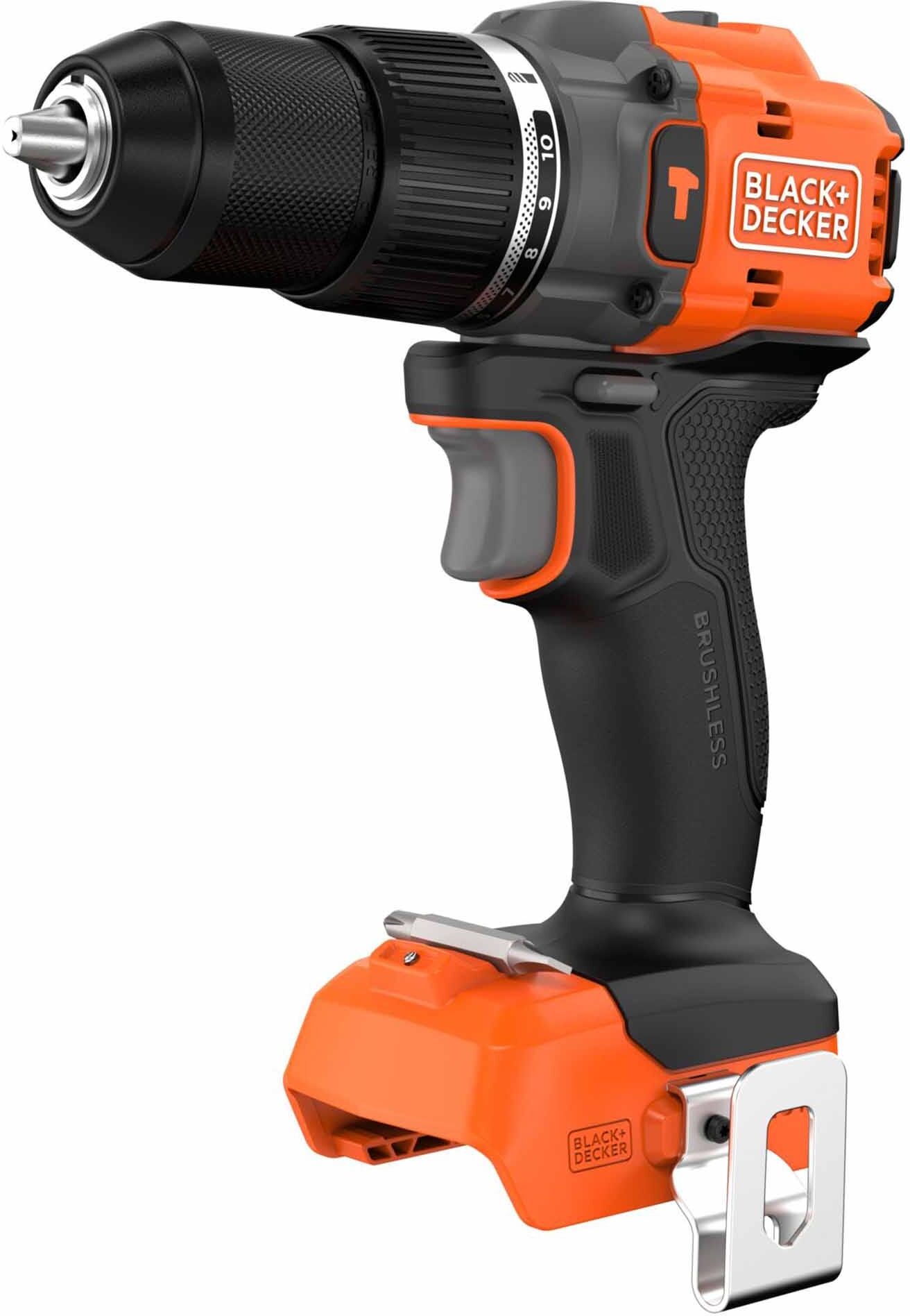 Black & Decker TRAPANO BATTENTE 18 V B&D BLD783N-XJ BATTERIA LITIO BRUSHLESS CORPO MACCHINA IN VALIGETTA