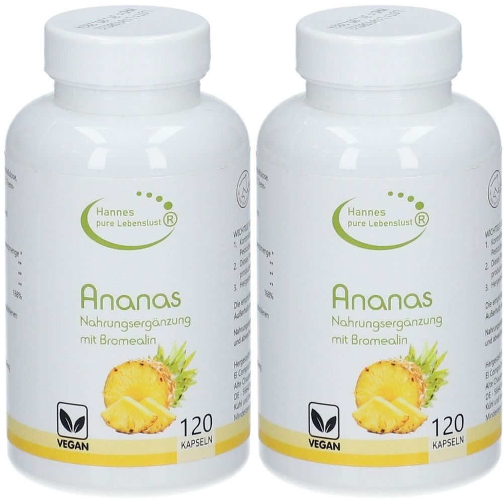 Ananas Enzyme Kapseln 2x 2x120 St