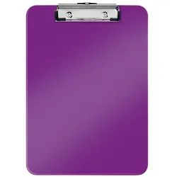 LEITZ Klemmbrett Wow A4 Polystyrol violett