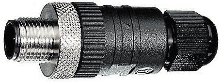 Anschlussstecker, Kabeldurchlass 6 - 8 mm, 24 V, A-kodiert Waldmann