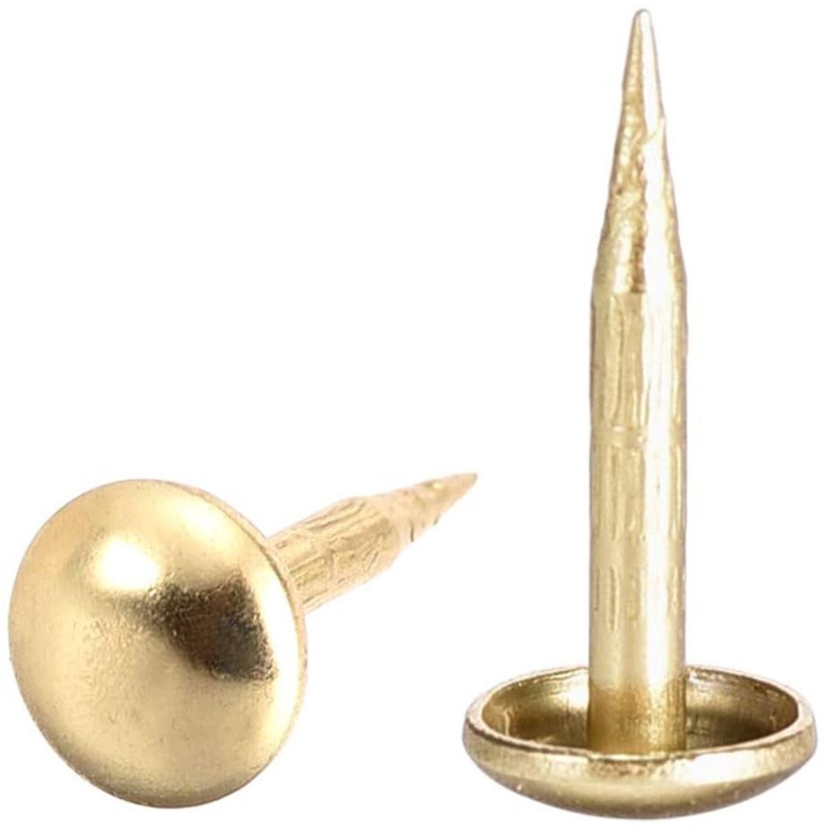 Dailygoods Decoratieve Spijkers 50 Stuks - Gouden Bekledingsspijkers - Meubelspijkers