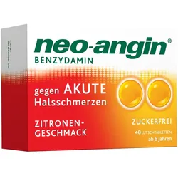 neo-angin Benzydamin Zitronen-Geschmack 2X40 St