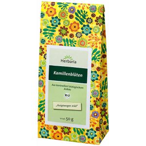 Herbaria Tee Kamillenblüten, BIO, Kräutertee, loser Tee, 50 g