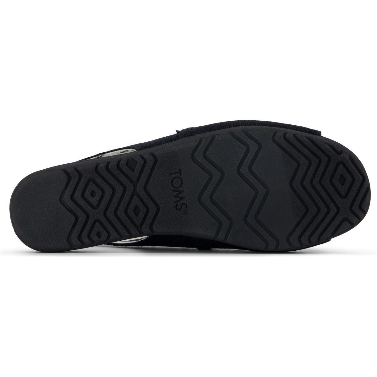 Toms Alpargata Slingback black heritage canvas 36.5 10023058-36.5