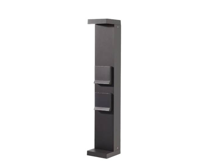 Deko-Light LERNA 600 Stromsäule 2 Steckdosen Pfosten LED 7W CCT 3000K 4000K IP65 Gartenlicht Wegeleuchte 230V 60cm 733071