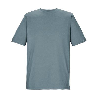 T-Shirt KILLTEC "KOS 185 MN TSHRT", Herren, Gr. L, stahlblau, Obermaterial: 88% Polyester, 12% Elasthan, Rundhals, Shirts T-Shirt, Atmungsaktiv, schnelltrocknend, weich, dehnbar, strapazierfähig