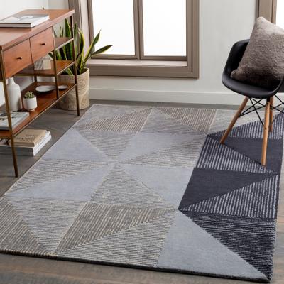 Livabliss Artistic Weavers Adams Hand Tufted Geometric Wool Rug