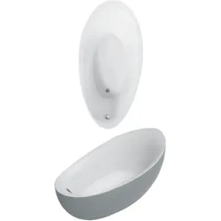 Villeroy & Boch Badewanne Aveo UBQ194AVE9W1 1900x950 Spezielle Form BiColor Quaryl weiß alpin, Q194A Q194AVE9W1BCV01
