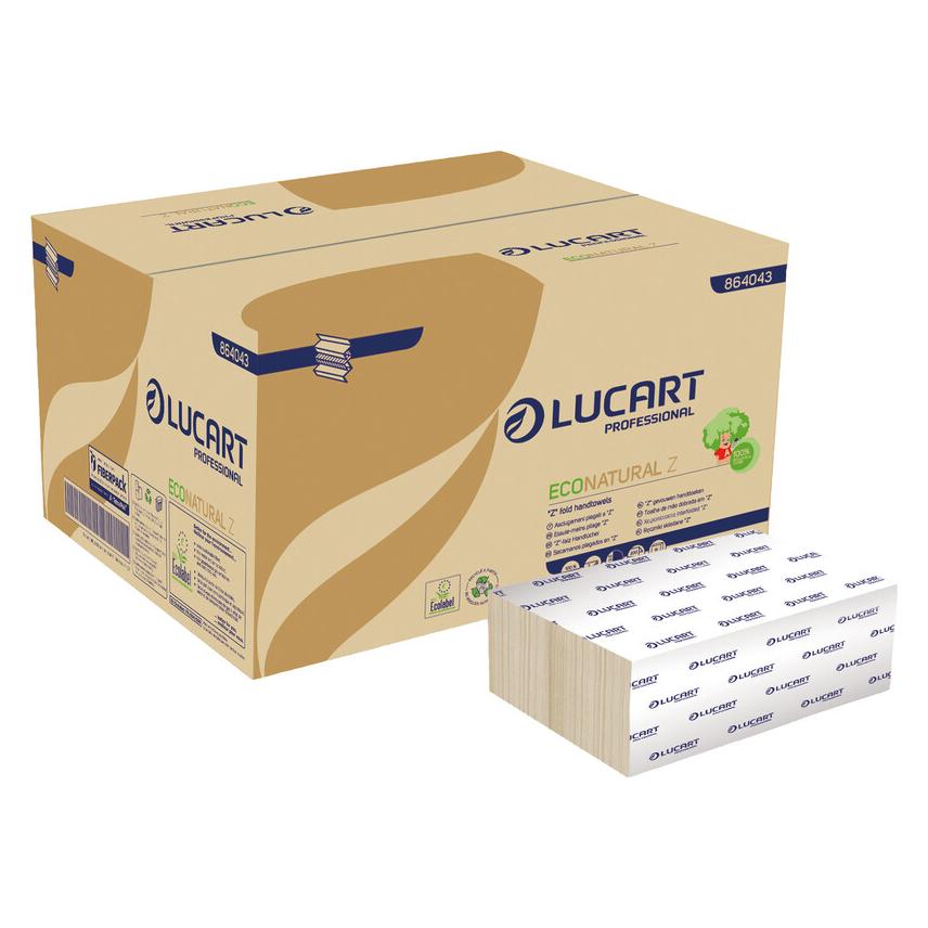 Lucart Papierhandtücher Econatural Z (15x) (1999901165)