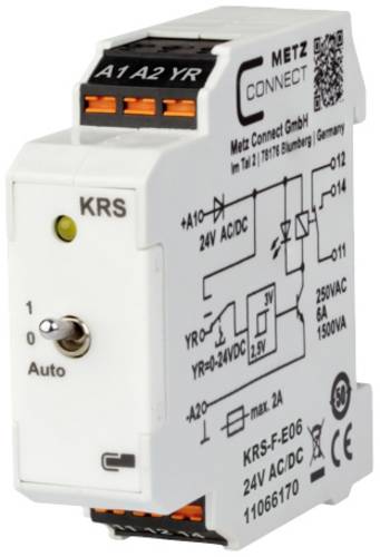 Metz Connect Schwellwertschalter 24, 24 V/AC, V/DC (max) 1 Wechsler 11066170 1St.