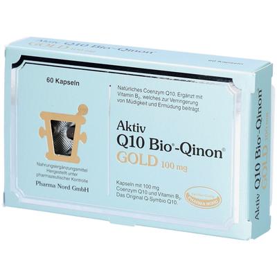 Q10 BIO Qinon Gold 100 mg Pharma Nord Kapseln 60 St