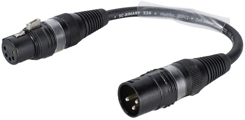 Sommer Cable Adapterkabel 3pol Xlr(M)/5pol Xlr(F) Sw