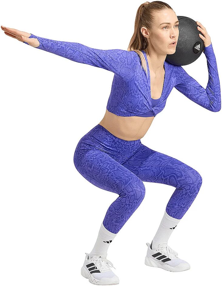 Adidas Damen Fitnesstight Opt Primelift lila   S W