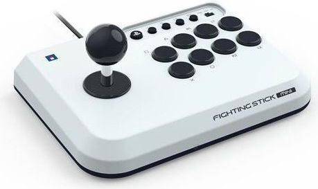 Hori Fighting Stick Mini Gamepad voor PC, PS4 en PS5 - Wit