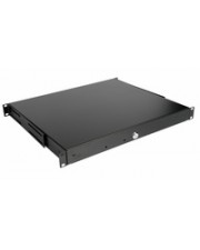 Equip Schublade 19" für Serverschränke 1U abschließbar sw Rack-Modul (EZD-1-B)