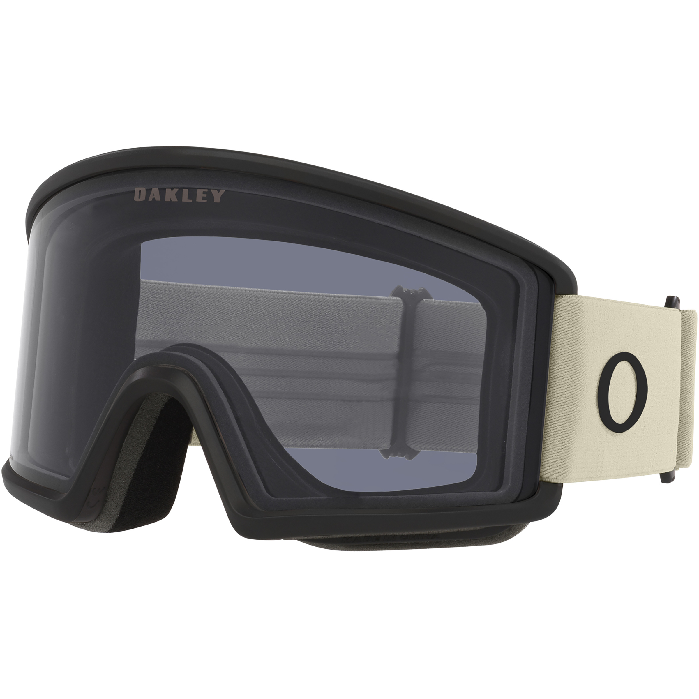 Oakley Target Line L Skibrille Skibrillen sand-dark grey Trekking