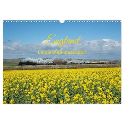 England - Landschaft und Kultur (Wandkalender 2027 DIN A3 quer), CALVENDO Monatskalender