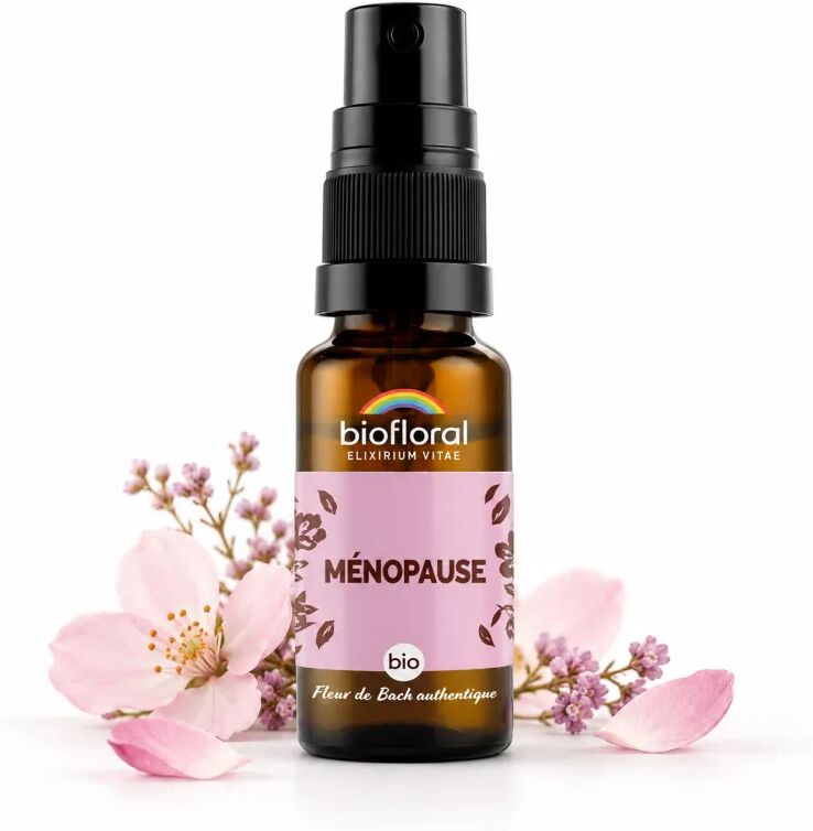Complexe Ménopause Bio Demeter Biofloral – Fleurs de Bach – Spray 20 ml