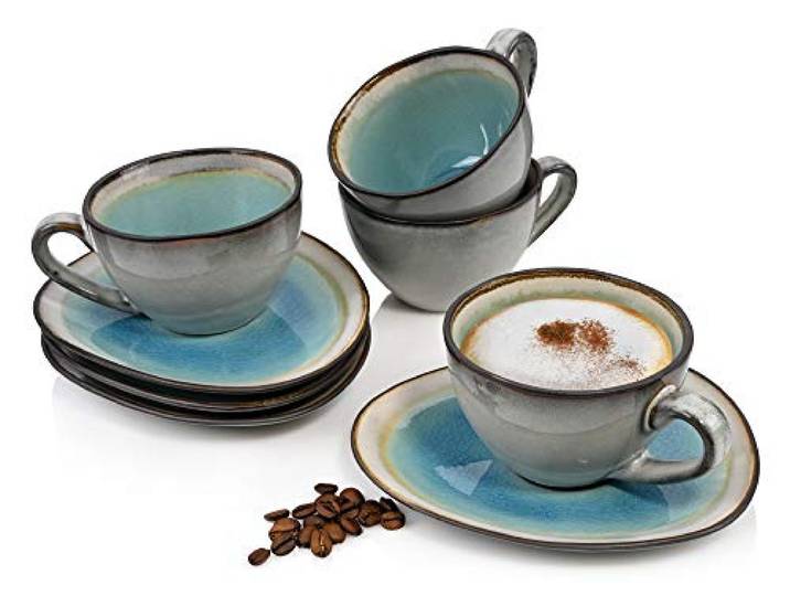 Sänger Kaffeetassen Set Capri mit Untertassen, 8-teiliges Tassen Set