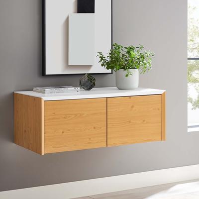 Modway Kinetic Wall-Mount Office Storage Cabinet