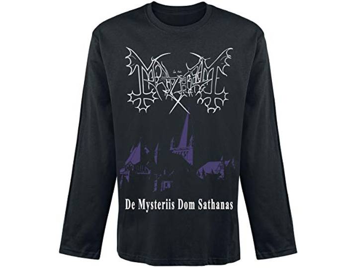 MAYHEM DE Mysteriis Dom sathanas T-Shirt Longsleeve