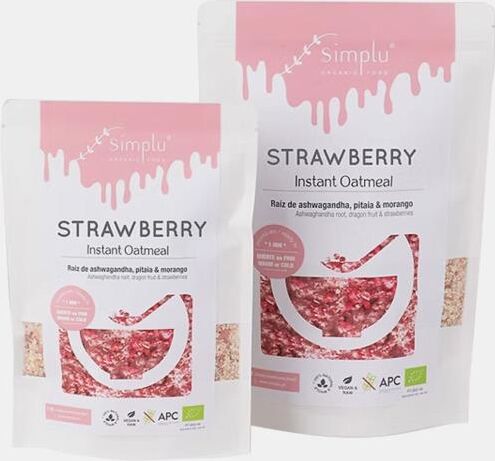 SIMPLU INSTANT OATMEAL STRAWBERRY 250g