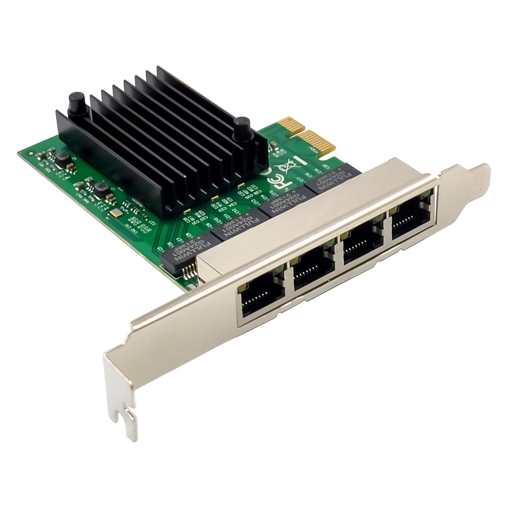 InLine Quad Gigabit Netzwerkkarte (Mini PCI Express) (51127B)