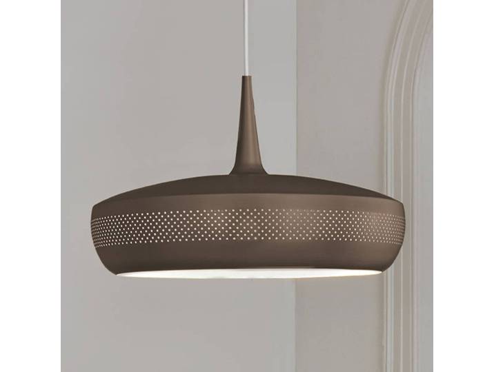 UMAGE Designer Hängelampe Clava Dine, dimmbar, braun / rost, für Wohn- / Esszimmer, Aluminium, Pendelleuchte