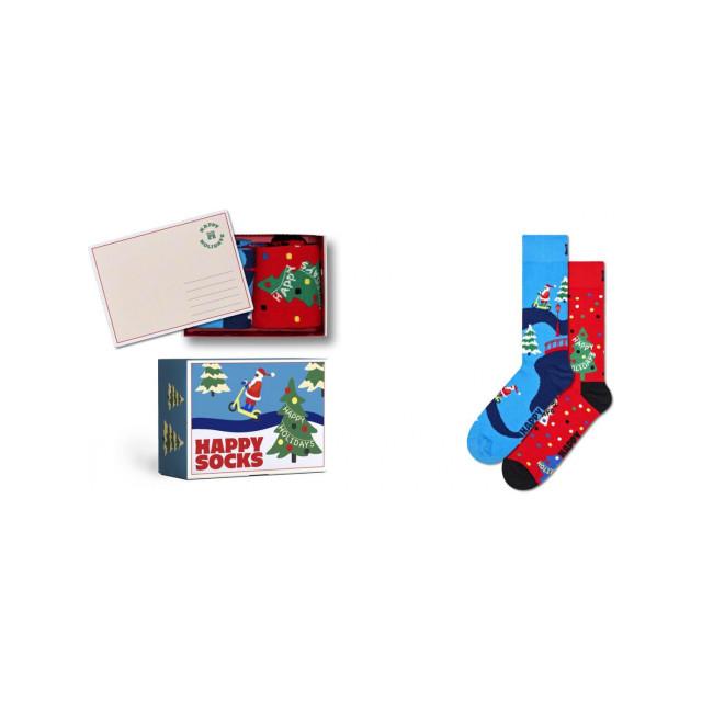 Happy Socks Happy Socks P000325 2-Pack Happy Holidays Socks Gift Set