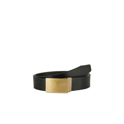 Ledergürtel LLOYD MEN’S BELTS "Lloyd Belts Herrengürtel 0392", Herren, Gr. 95, schwarz, Leder, Gürtel Ledergürtel