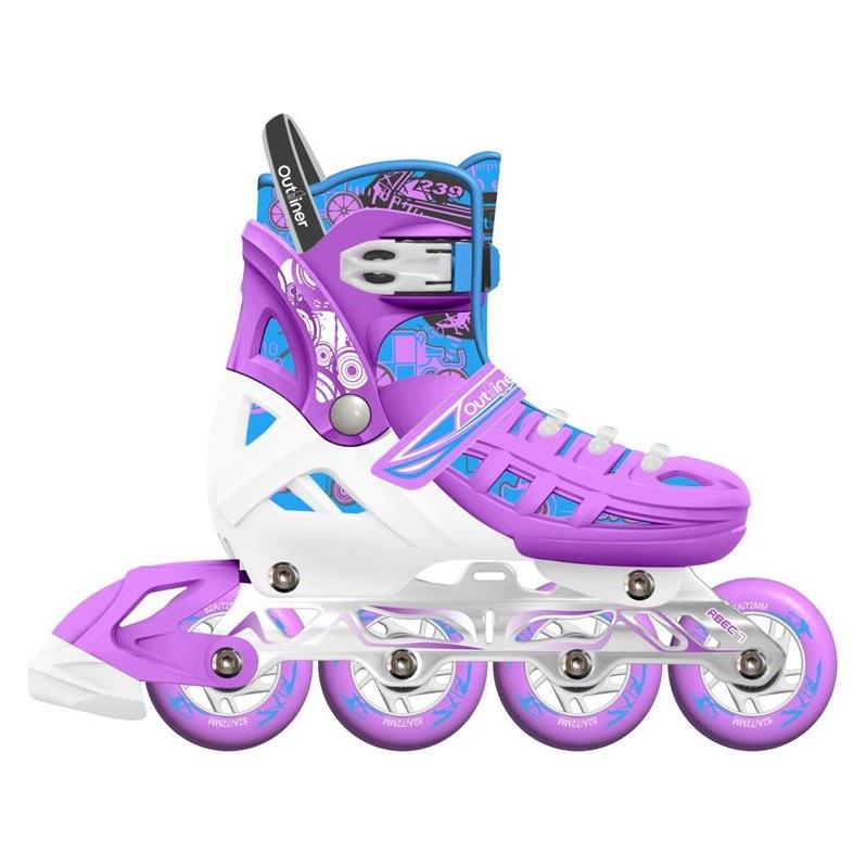 Outliner Roller skates, white/purple, 38-41 (40) (54839998)