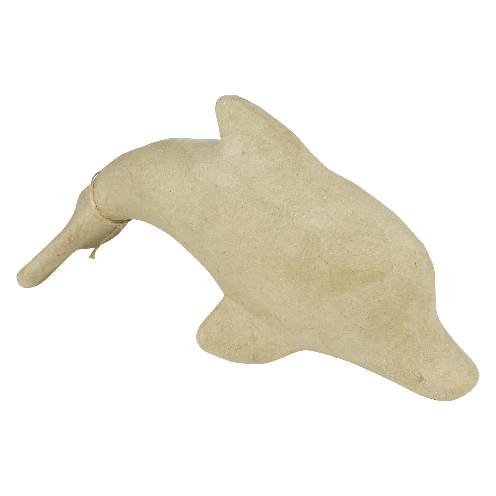 Décopatch Papp-Figuren 28.5 x 10.5 x 14.5 cm Delphin (SA132O)