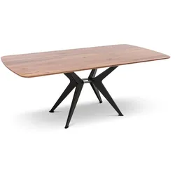 KOINOR Esstisch Dining System 200 x 100 cm Holz Nussbaum