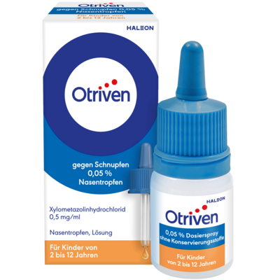 Haleon Germany GmbH OTRIVEN 0,05% Nasentropfen 10 ml 00753679
