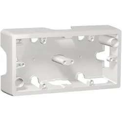 Legrand 771097 Aufputz Gehäuse 2-fach waagerecht Galea ultraweiß