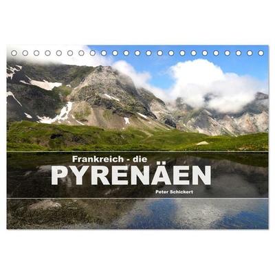 Frankreich - die Pyrenäen (Tischkalender 2027 DIN A5 quer), CALVENDO Monatskalender