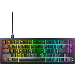 CHERRY Xtrfy K5V2 Compact, Black, LEDs RGB, hot-swap, MX2A RGB RED, USB, US