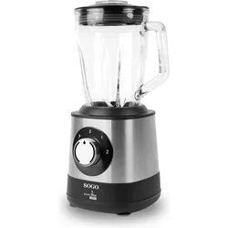Sogo BAT-SS-5585, Standmixer, Schwarz, Silber