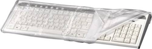 Hama 42200 Staubschutzhaube Tastatur Transparent (L x B x H) 216 x 483 x 51 mm