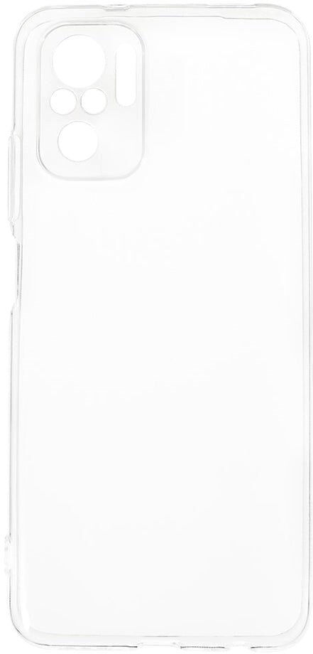 INCOVER Xiaomi Poco M5S / Redmi Note 10S Fleksibelt Plastik Bagside Cover - Gennemsigtig