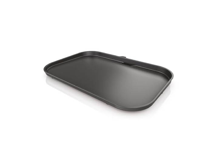 Ninja Woodfire XL Flat Plate, Non-Stick Flat Top BBQ Griddle Plate, Official Accessory, Compatible with Ninja Woodfire XL BBQ Grill OG850 / OG901, Black, XSKOGXLFPLTEU