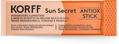 Korff Sun Secret Antiox Integratore Abbronzatura 30 Stick