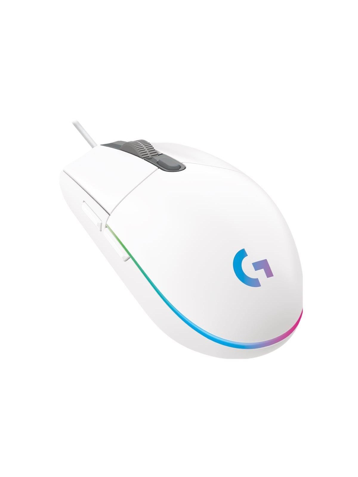 Logitech G102 LIGHTSYNC - White - Maus (Weiß)