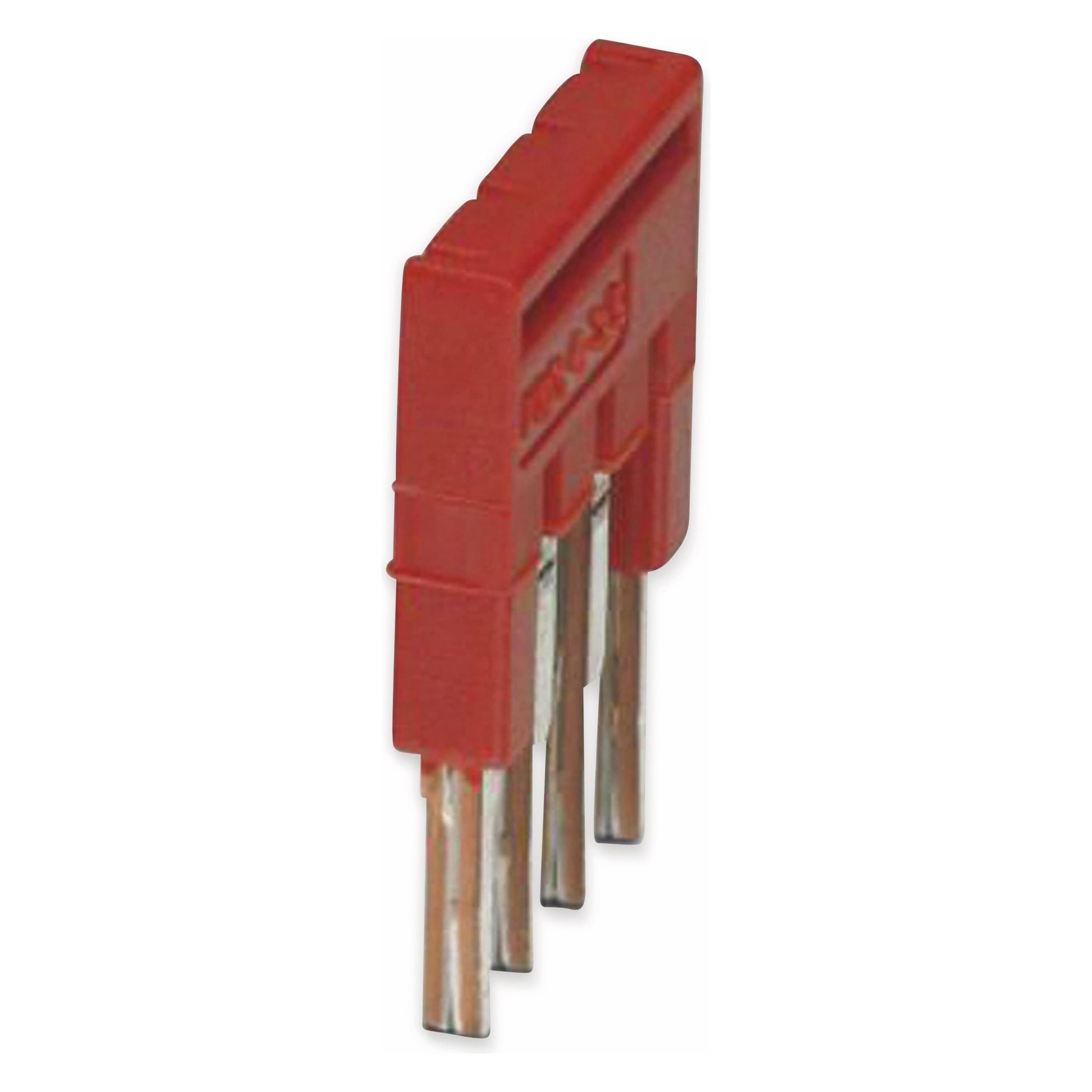 Phoenix Contact Red 4 Position Jumper (3213030)