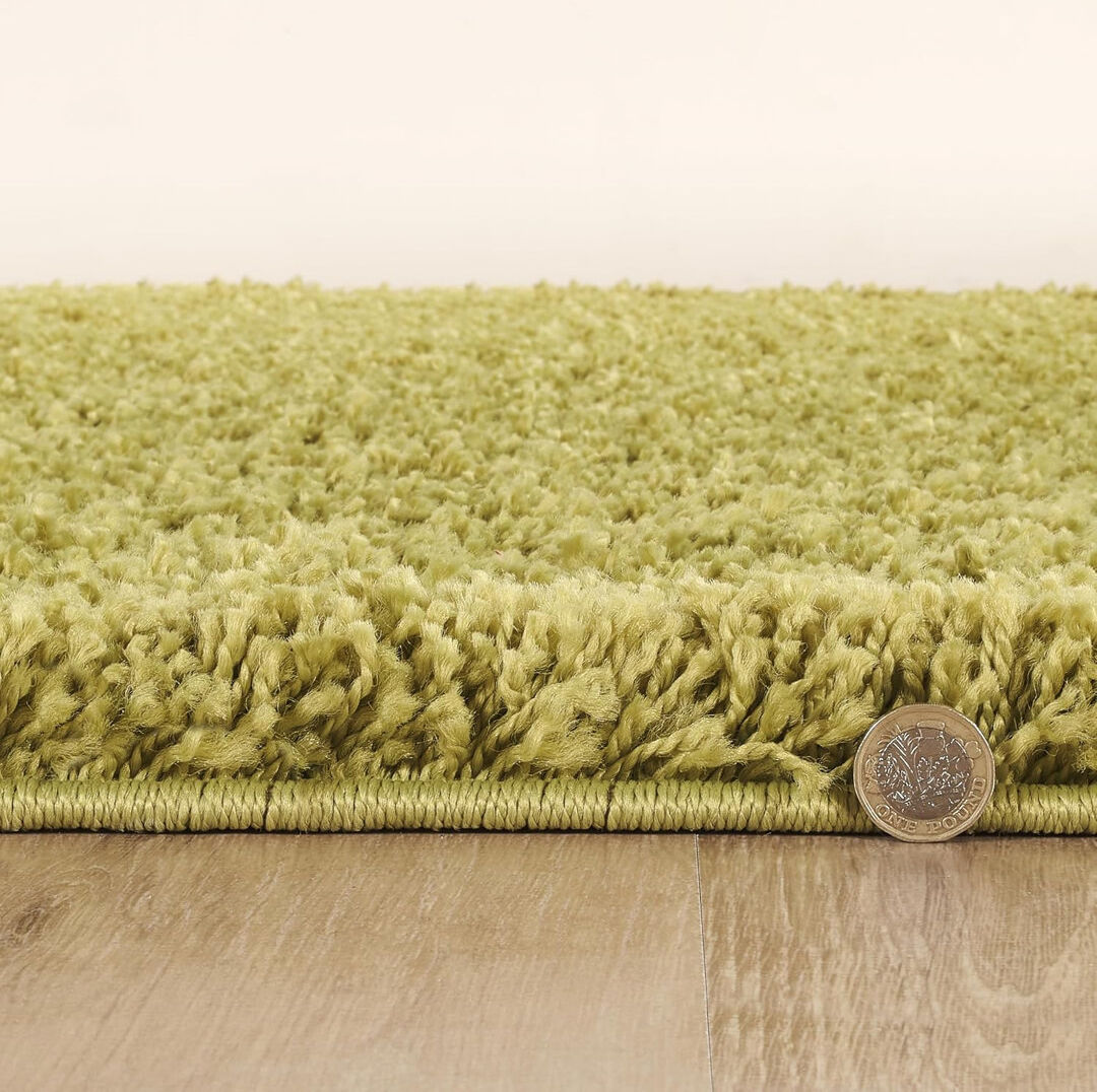 Ruglenza Home Galaxy Shag Green 120 x 120 cm
