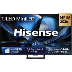 HISENSE 50U7SE Mini LED 4K TV (50 Zoll / 126 cm, UHD 4K, SMART TV)